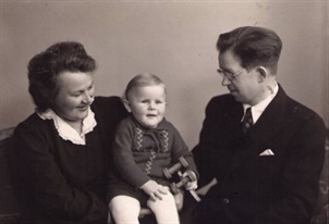 Familien Karl Kristiansen - Åse + Karl Åge + Karl